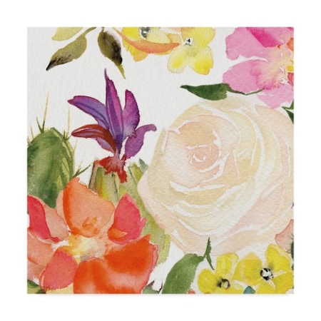 Kristy Rice 'Desert Rose I' Canvas Art,14x14